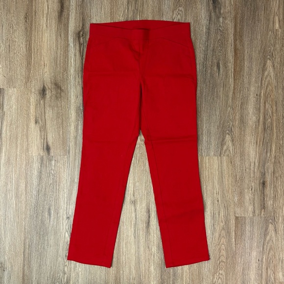 Joe B | Red Pull-On Stretch Pants - Picture 1 of 6